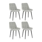 Стул Флекс Original светло-серый 4 шт. | Интернет магазин мебели и декора LifeDekor