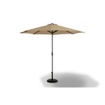 "Джулия" зонт садовый 3х3м на центральной опоре, тент бежевый | Интернет магазин мебели и декора LifeDekor