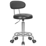 Табурет мастера DOBRIN BILLY, черный | Интернет магазин мебели и декора LifeDekor