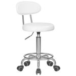 Табурет мастера DOBRIN BILLY, белый | Интернет магазин мебели и декора LifeDekor