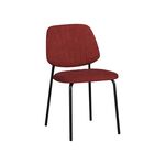 Стул обеденный Patrys бордовый шенилл | Интернет магазин мебели и декора LifeDekor