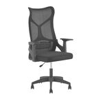 Кресло офисное TopChairs Optimo черный | Интернет магазин мебели и декора LifeDekor