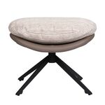 Оттоманка BLISS латте, экокожа, шенилл | Интернет магазин мебели и декора LifeDekor