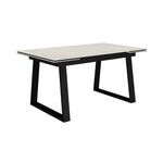 Стол DikLine DZ160 хромикс белый/черный (2 уп.) | Интернет магазин мебели и декора LifeDekor