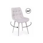 Стул на металлокаркасе Челси 360 К светло-серый (zd 960) / серый np | Интернет магазин мебели и декора LifeDekor