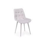 Стул на металлокаркасе Челси К светло-серый (zd 960) / серый np | Интернет магазин мебели и декора LifeDekor