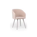 Стул на металлокаркасе Монер латте (glory 10) / серый | Интернет магазин мебели и декора LifeDekor