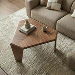 Журнальный столик Nidji 90х70х38, шпон орех | Интернет магазин мебели и декора LifeDekor