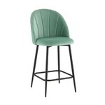 Стул полубарный Логан SN велюр фисташковый | Интернет магазин мебели и декора LifeDekor