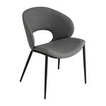 Стул Вивьен экокожа серый | Интернет магазин мебели и декора LifeDekor