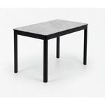 Стол DikLine SKQ120 Керамика YB8020079BG Серый/подстолье черное/опоры черные | Интернет магазин мебели и декора LifeDekor