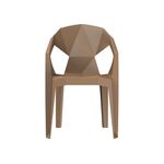 Пластиковый стул Гекса капучино | Интернет магазин мебели и декора LifeDekor