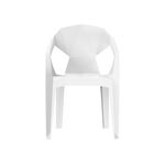 Пластиковый стул Гекса кремовый | Интернет магазин мебели и декора LifeDekor