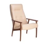 Кресло Remix (Орех, к/з Polaris Beige) | Интернет магазин мебели и декора LifeDekor