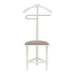 Вешалка со стулом "Верона Престиж"(Белый) | Интернет магазин мебели и декора LifeDekor