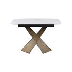 Стол обеденный раскладной T7703-1216 Nesta (1200-1600x800x760) Copper/copper | Интернет магазин мебели и декора LifeDekor