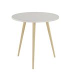 Стол журнальный "Бекс 450" (Белый) | Интернет магазин мебели и декора LifeDekor