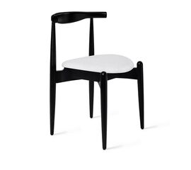 Стул Нобл белый, опора бук черный | Интернет магазин мебели и декора LifeDekor
