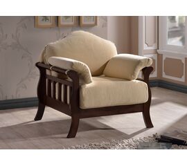 Кресло 1062LC (Br.Oak/Veloci B Beige) | Интернет магазин мебели и декора LifeDekor