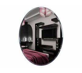 Зеркало настенное Сельетта-3 Овал 60 см х 45 см (фацет10 мм) | Интернет магазин мебели и декора LifeDekor