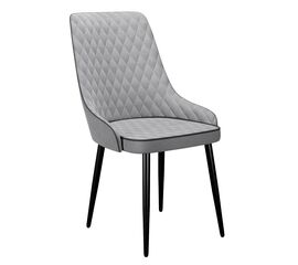 Стул DikLine 305М B22 GREY /ножки черные | Интернет магазин мебели и декора LifeDekor