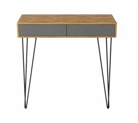 Стол-консоль Телфорд дуб американский/графит | Интернет магазин мебели и декора LifeDekor