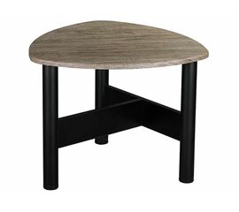 Стол журнальный Саут 3Д чёрный/палисандр натуральный | Интернет магазин мебели и декора LifeDekor