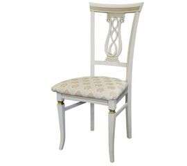 Стул Агнесс слоновая кость/золото, Маркус ваниль | Интернет магазин мебели и декора LifeDekor