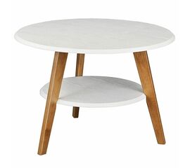 Стол журнальный BeautyStyle 17 белый/бук | Интернет магазин мебели и декора LifeDekor