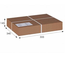 Банкетка Ретро с ящиком белый, ткань полоса синий | Интернет магазин мебели и декора LifeDekor