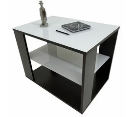 Стол журнальный BeautyStyle 5 венге/стекло белое | Интернет магазин мебели и декора LifeDekor