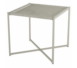 Стол журнальный Стефан лайт стоун/титан | Интернет магазин мебели и декора LifeDekor