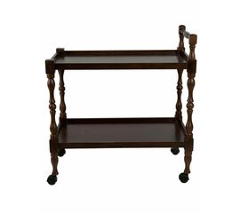 Стол сервировочный Бридж средне-коричневый | Интернет магазин мебели и декора LifeDekor