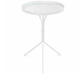 Столик журнальный SHT-CT11 белый муар | Интернет магазин мебели и декора LifeDekor