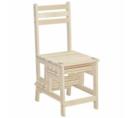 Стул-стремянка Массив лак | Интернет магазин мебели и декора LifeDekor