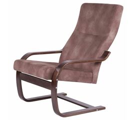 Кресло Кристалл ткань орех, каркас орех | Интернет магазин мебели и декора LifeDekor