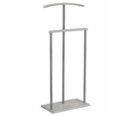 Вешалка костюмная Дэви 1 металлик/дуб дымчатый | Интернет магазин мебели и декора LifeDekor