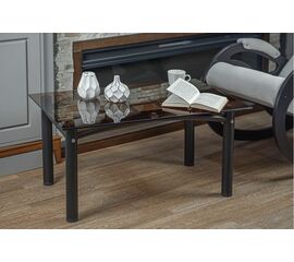 Стол журнальный Робер 3М черный/тонированное | Интернет магазин мебели и декора LifeDekor