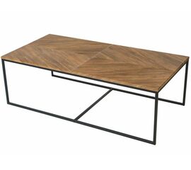 Стол журнальный Эклектик дуб американский/чёрный | Интернет магазин мебели и декора LifeDekor