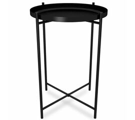 Столик журнальный SHT-CT8 чёрный муар | Интернет магазин мебели и декора LifeDekor