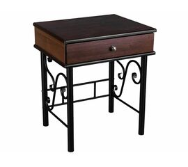 Тумба Сартон 11 черный/средне-коричневый | Интернет магазин мебели и декора LifeDekor