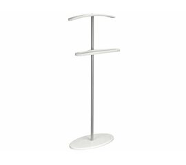 Вешалка костюмная Дэви 3 металлик/белый | Интернет магазин мебели и декора LifeDekor