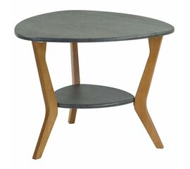 Стол журнальный BeautyStyle 15 серый бетон/бук | Интернет магазин мебели и декора LifeDekor