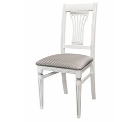 Стул Анри белый/серебро, Атина серебро | Интернет магазин мебели и декора LifeDekor