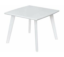 Стол журнальный Ретро квадратный снег | Интернет магазин мебели и декора LifeDekor