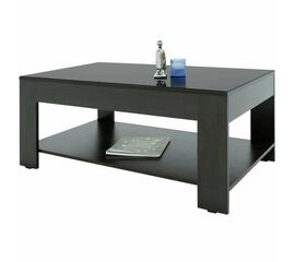 Стол журнальный BeautyStyle 26 венге/стекло черное | Интернет магазин мебели и декора LifeDekor