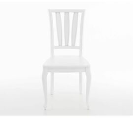 Стул Кабриоль Жесткий, Белый | Интернет магазин мебели и декора LifeDekor