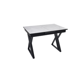 Стол Саен 18 Черный/Жемчужный Перито | Интернет магазин мебели и декора LifeDekor