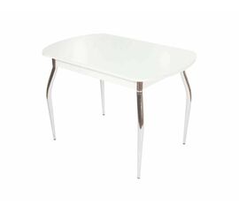 Стол Ривьера СВ, Стекло, Белый | Интернет магазин мебели и декора LifeDekor