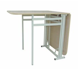 Стол-книжка Искра, Белый/Дуб молочный | Интернет магазин мебели и декора LifeDekor